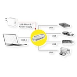 thumbnail of VALUE Hub USB 3.2 Gen 1, 4 porte, cavo di collegamento di tipo C
