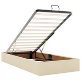 thumbnail of vidaXL Ottoman-Bett ohne Matratze Creme 90x200 cm Stoff