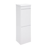 thumbnail of ARREGUI Top CR221-B Cubo de basura y reciclaje de acero de 2 cubos con bandeja superior multiusos, mueble de reciclaje, 2 x 17 L (34 L), blanco