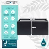 thumbnail of WellHome - "Rodr-i Collection" Pflanzkasten 100x45cm Anthrazit