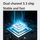 thumbnail of Ecouteurs Bluetooth Sport Étanche LED Affichage Son Stéréo 9D Blue YONIS