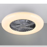 thumbnail of Ventilatore plafoniera con tre modalità luce led a soffitto con ventilatore e telecomando diametro 60 cm