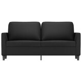 thumbnail of vidaXL 2-Sitzer-Sofa Schwarz 140 cm Kunstleder