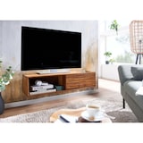 thumbnail of TV Schrank FineBuy Lowboard Hängend 108x25x34 cm Holz Massiv Fernsehkommode