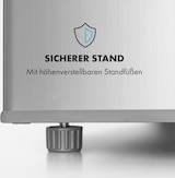 thumbnail of Garfield Eco L Gefrierschrank 64 Liter 80 W 40 dB 3 Schubladen Grau-Metallic