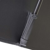 thumbnail of Cobertura de substituição do guarda-sol de luxo HWC-A37, cobertura do guarda-sol Cobertura de substituição, 3x3m (Ø4,24m) poliéster ~ antracite