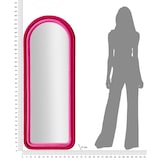 thumbnail of Miroir en MDF Cloé 60 x 4 x 160 cm fuschia Mauro Ferretti