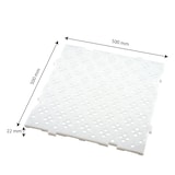 thumbnail of GILAC Caillebotis HACCP 500x500 épaisseur 22 mm - - L - Blanc G402021