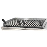 thumbnail of EURAST - Lavastein-gasgrill tischgrill aus edelstahl mit spritzschutz - 700x550x330 mm - 11 Kw - 4472AV07