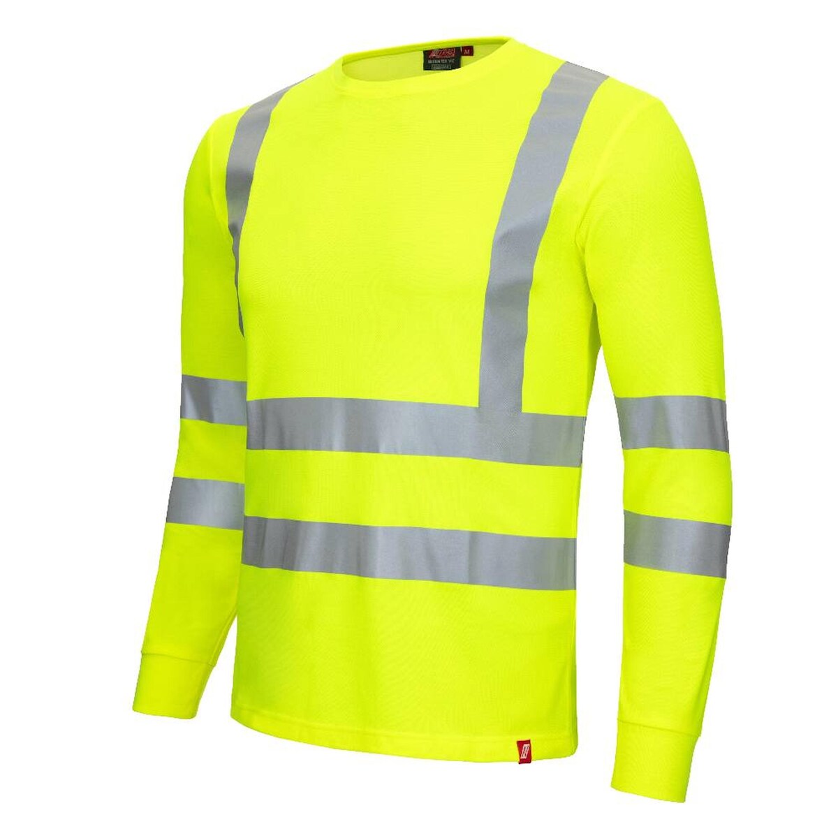 AS Arbeitsschutz Nitras Motion Tex VIZ Warnschutz-Langarmshirt | Gr. XXL | neongelb