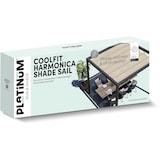 thumbnail of PLATINUM Faltsonnensegel, 2,9x4m, grau