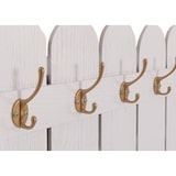 thumbnail of Décoshop26 - Appendiabiti da parete pannello per ingresso con 7 ganci stile country 86x60 cm legno di paulownia bianca 04_0009731