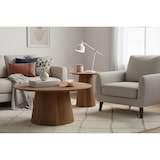 thumbnail of SIT Möbel Mesa de centro | tampo redondo | manga natural maciça | L 80 x P 80 x A 38 cm