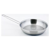 thumbnail of METRO PROFESSIONAL Poêle à frire, acier inoxydable 18/10, Ø 28 cm, hauteur : 7.8 cm, sans revêtement, induction, résistant au four