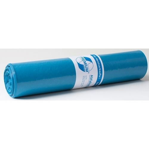 DEISS LDPE Premium Mittlere Belastung Müllsäcke 70 L  Blau PE (Polyethylen) 40 Mikron 25 Stück