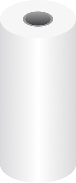 Kangaro thermorol 57x30x12mm lengte ca. 10m, doos a 50 rol