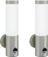 thumbnail of vidaXL Außenwandlampen 2 pcs Silber 12 x 7.5 x 29 cm Edelstahl