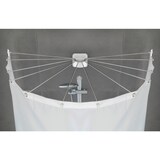 thumbnail of WENKO Duschschirm mit 12 Armen Edelstahl