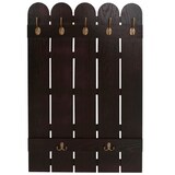 thumbnail of Décoshop26 - Perchero de pared en madera de paulownia marrón con 7 ganchos 86 x 60 x 3 cm 04_0009732