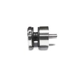 thumbnail of PRIOstahl Glaspunkthalter Glashalter 1 Stück mit M8x40mm Schraube Anschluss: Flach aus Edelstahl V2A