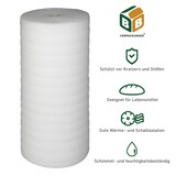 thumbnail of Trittschalldämmung (100 m²) multifunktionale PE-Schaumfolie 5mm für diverse Fußböden und Warmwasserfußbodenheizung Polster BB-Verpackungen