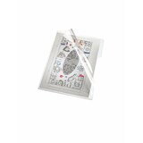 thumbnail of Aktenhülle, A5, PVC, 150my, klar oben und rechts offen, glatt