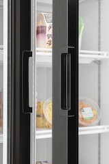 thumbnail of Bartscher Glastürenkühlschrank GTK2-221, 880 x 720 x 2020 mm (BxHxT), steckerfertig - 230 V