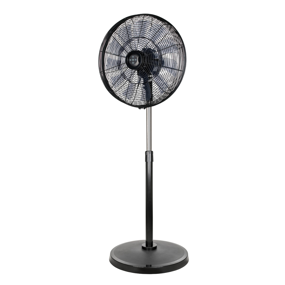 Ventilador de pedestal Airos Eco Silent con mando a distancia Negro