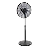 thumbnail of Ventilador de pedestal Airos Eco Silent con mando a distancia Negro