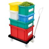 thumbnail of GILAC Bac renforcé HACCP 400 x 300 + couvercle - 12 L - Jaune G119518