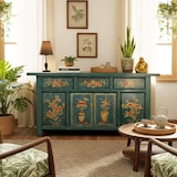 thumbnail of OPIUM OUTLET Armoire buffet commode sideboard console chiffonnier asia meubles chinois asiatique vintage oriental entièrement monté