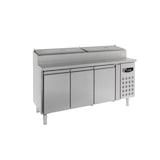 thumbnail of 3-deurs Saladette 8x1/3GN Containers