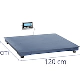 thumbnail of Steinberg Systems - Vloerweegschaal - 3000 kg / 1 kg - 120 x 120 cm - extern LCD