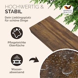 thumbnail of Casaria Schweberegal 110cm dunkle Eiche