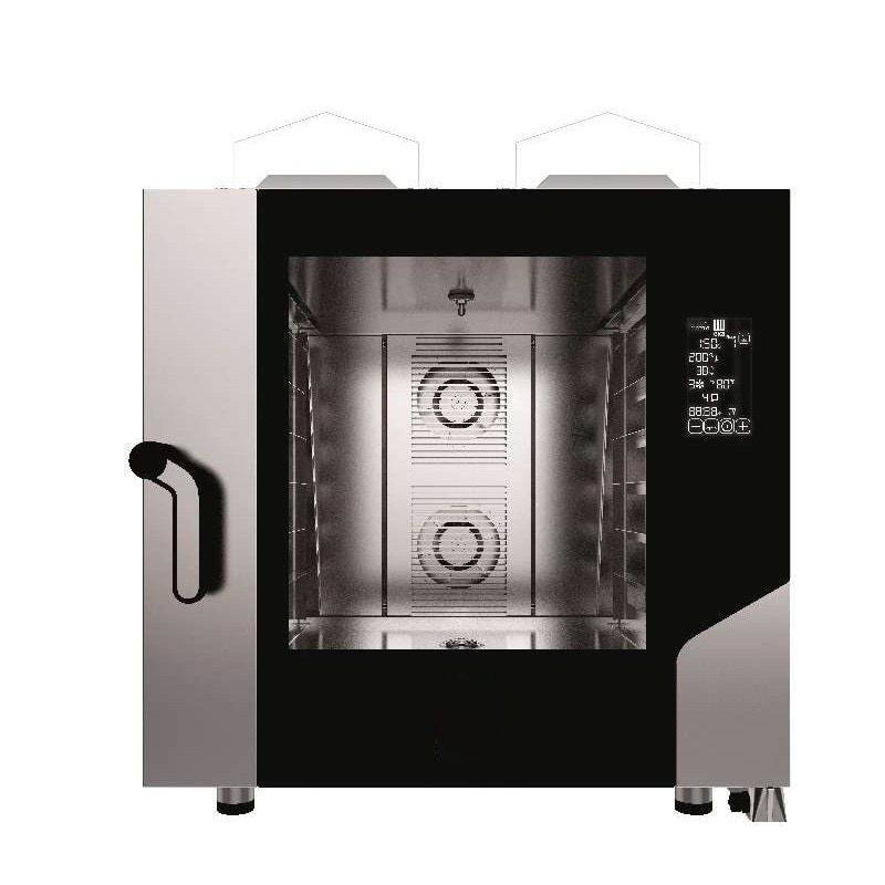 Horno de convección a gas para pastelería 6 bandejas 600x400mm