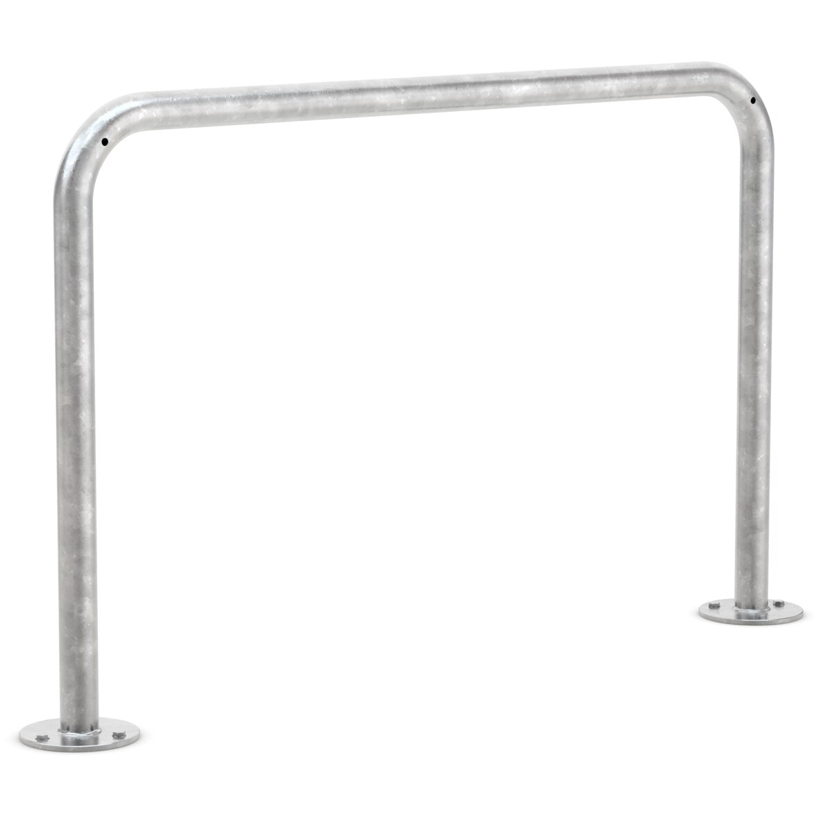 Fahrrad Anlehnbügel 9121 | 1200mm | Fahrradständer für 2 Fahrräder zum Aufdübeln | Anlehnbügel Anlehnparker Einzelständer