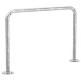 thumbnail of Fahrrad Anlehnbügel 9121 | 1200mm | Fahrradständer für 2 Fahrräder zum Aufdübeln | Anlehnbügel Anlehnparker Einzelständer