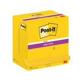 thumbnail of POST-IT 655-S Haftnotizblock Super Sticky -76 x 127 mm, narzissengelb, 12x 90 Blatt Karton