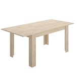 thumbnail of Dmora Ausziehbarer Tisch Midland, Ausziehbare Konsole für Esszimmer, Ausziehbarer Küchentisch mit Verlängerung, 140/190x90h78 cm, Eiche