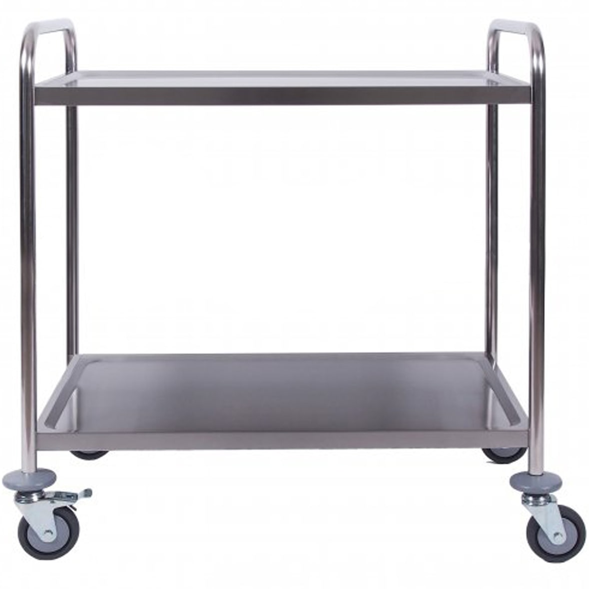 ZORRO Serveerwagen ZSW 2 | RVS | 2 Plateaus | Hoge Draagkracht