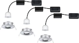 thumbnail of Paulmann LED Einbauleuchte Nova Mini Coin Basisset starr IP44 rund 65mm  Coin 3x4W 3x310lm 230V  2700K Chrom 94303
