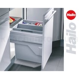 thumbnail of Hailo Abfallsammler 3610471 CS Slide Euro-Cargo-S 2x 19 Liter