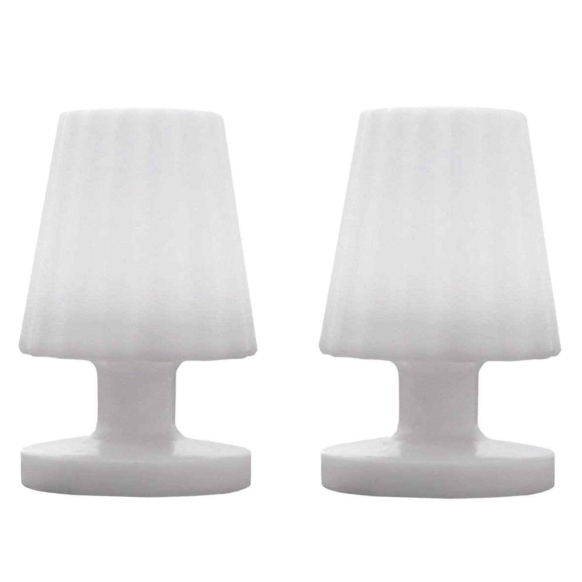 Lumisky LADY MINI Tischlampen H22CM Polyethylen Weiss
