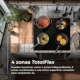 thumbnail of Placa Inducción EVVO V68 TotalFlex 3 Zonas, FlexZone, Booster, Control Táctil Slider, Temporizador y Bloqueo