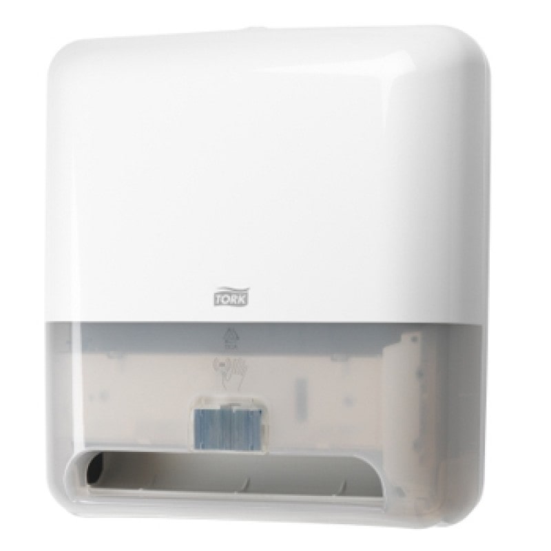 Dispensador de toallas de mano con sensor TORK H1 Matic blanco