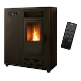 thumbnail of Luft- Pelletofen Slim Astral 12,2 kW Schwarz Sannover