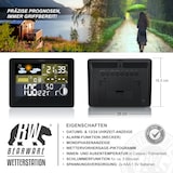 thumbnail of BEARWARE Funkwetterstation mit LCD Farbdisplay inkl. Außensensor & Wettervorhersage-Piktogramm