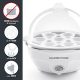 thumbnail of GOURMETmaxx Eierkocher für 7 Eier - weiß