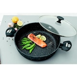 thumbnail of ELO Servierpfanne 28 cm Granit Evolution, Aluminium, spezielle raue Oberfläche, kratzfest, induktionsfähig