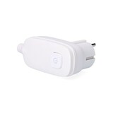 thumbnail of Clavija con t/t (schuko) + interruptor luminoso 16 a 250 v, blanca, 95 x 40 x 70 mm (retractilado)